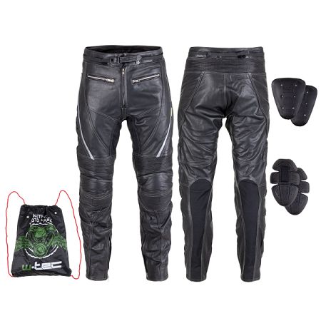 Bőr motoros nadrág W-TEC Vilglen