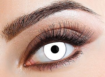 Eyecasions Kontaktlencse - White világító