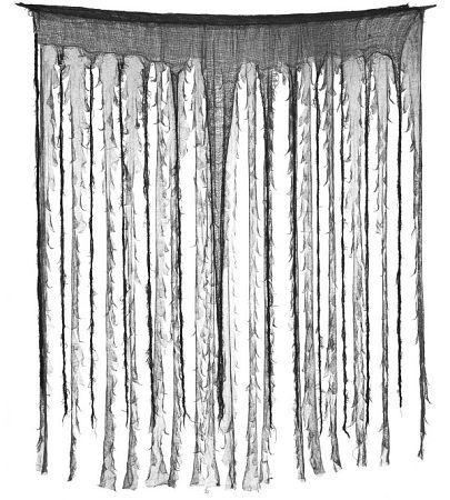 Guirca Fekete - szürke függöny 150 x 190 cm