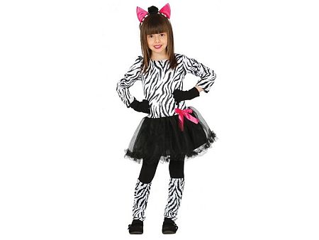 Guirca Gyermek jelmez - Zebra Méret - gyermek: M