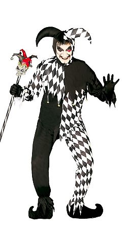 Guirca Jelmez - fekete Joker Méret - felnőtt: L