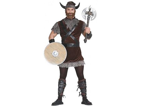 Guirca Jelmez - viking Méret - felnőtt: L
