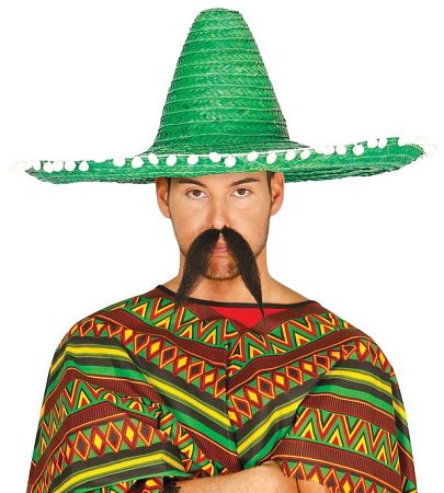 Guirca Sombrero 60 cm Szín: Zöld