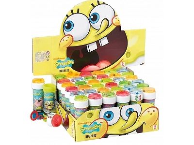 HeliumKing Buborékfújó SpongyaBob 60ml