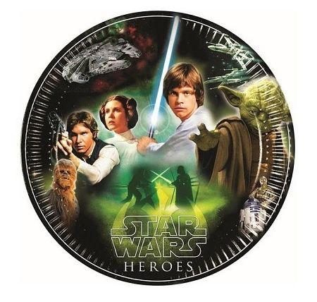 HeliumKing Tányérok - Star Wars 8 db