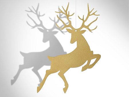 PartyDeco Függő dekoráció - arany színű 