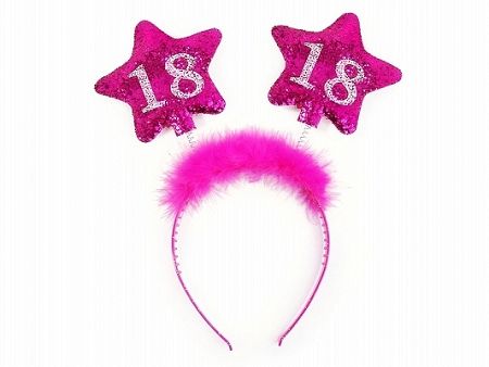 PartyDeco Hajpánt 18-as csillagokkal