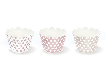 PartyDeco Muffin kosarak - édességek 6 db