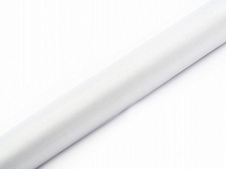 PartyDeco Organza - fehér 36cm x 9m