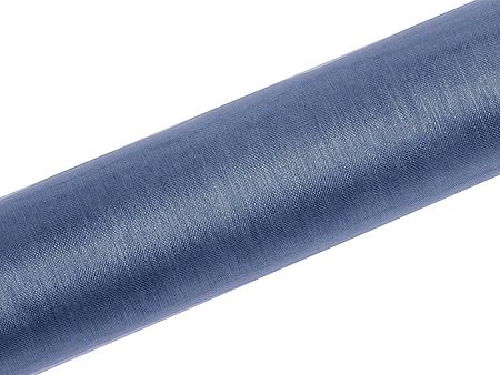 PartyDeco Organza - ködös kék 16cm x 9m