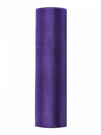 PartyDeco Organza - lila 16cm x 9m