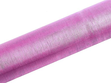 PartyDeco Organza - rózsaszín 16cm x 9m