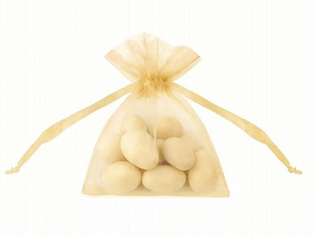 PartyDeco Organza tasak - arany