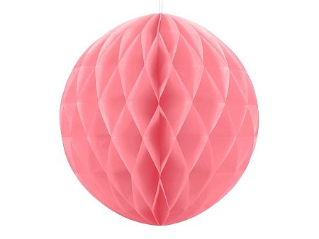 PartyDeco Papír gömb - rózsaszín 40 cm