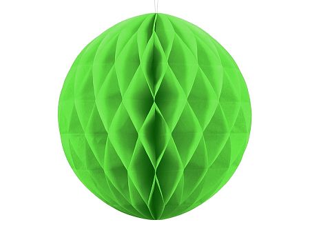 PartyDeco Papír gömb - világoszöld 40 cm