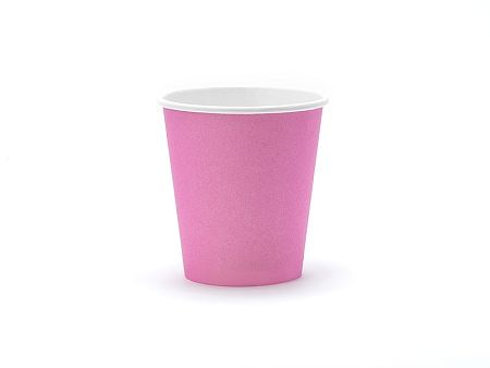 PartyDeco Poharak - rózsaszín 6 db