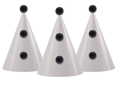 PartyDeco Sapka pompomokkal