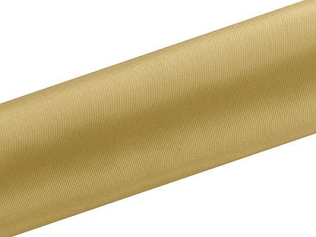 PartyDeco Szatén - arany 16 cm x 9 m
