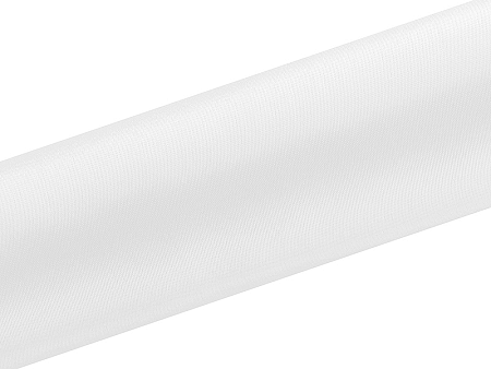PartyDeco Szatén - fehér 16 cm x 9 m