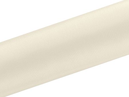 PartyDeco Szatén - krémszínű 16 cm x 9 m