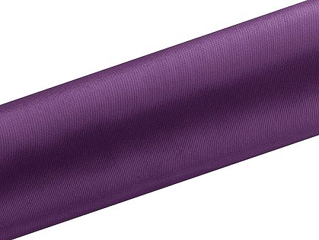 PartyDeco Szatén - szilva 16 cm x 9 m