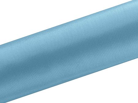 PartyDeco Szatén - türkiz 16 cm x 9 m