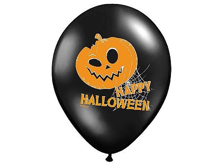 PartyDeco Töklámpás ábrás latex lufi