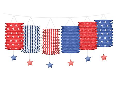 PartyDeco USA girland 3,6 m