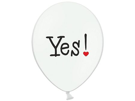 PartyDeco Will you marry me? latex lufi