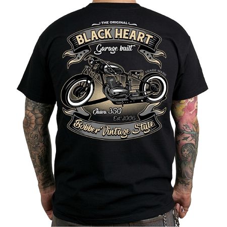 Póló BLACK HEART Jawa 350