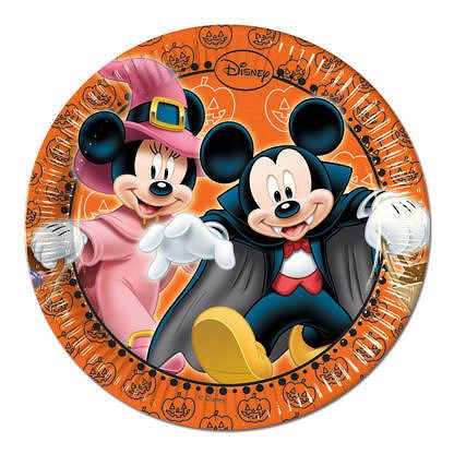 Procos Tányérok - Mickey Halloween