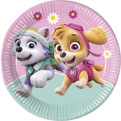 Procos Tányérok - Paw Patrol Skye 8 db