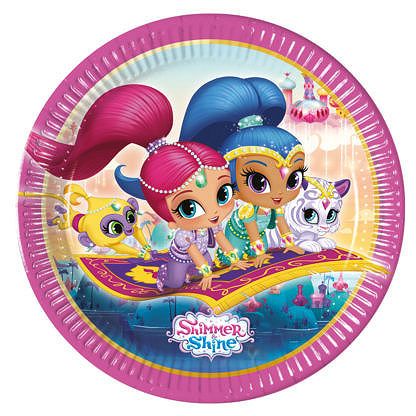 Procos Tányérok Shimmer and Shine 8 db