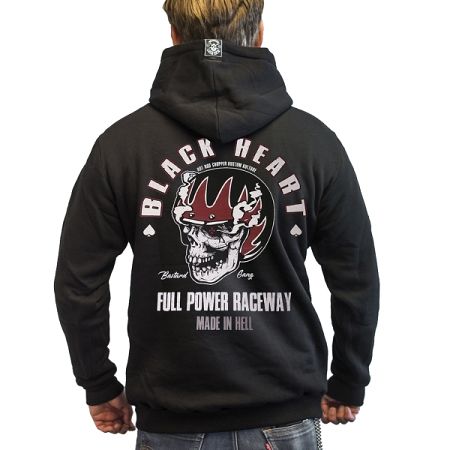 Pulóver BLACK HEART Full Power Zip