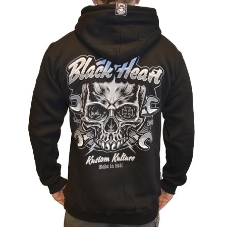 Pulóver BLACK HEART Trigger Zip