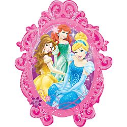 Amscan Fólia lufi - Keret hercegnőkkel