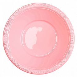 Amscan Műanyag tálak - rózsaszín 10 db