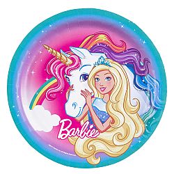Amscan Tányérok - Barbie - Dreamtopia 8 db