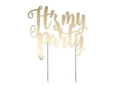 PartyDeco Étel dekoráció - It's my party