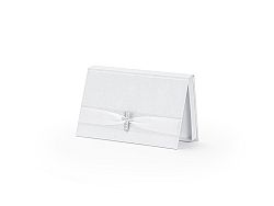 PartyDeco Fehér pénzgyűjtő doboz kereszttel