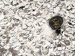 PartyDeco Mini konfetti ágyu - ezüst színű