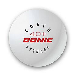 Pingponglabda Donic 40+ Coach fehér 6 db