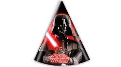 Procos Party csákók - Darth Vader (Star Wars) 6 db
