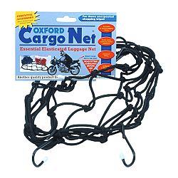 Rugalmas csomagleszorító háló motorkerékpárokhoz Oxford Cargo Net 30x30 cm