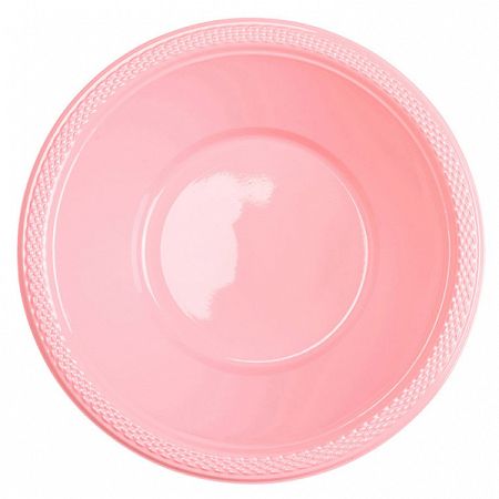 Amscan Műanyag tálak - rózsaszín 10 db
