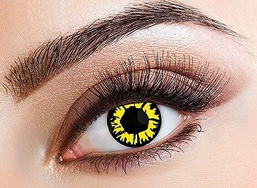 Eyecasions Kontaktlencse - Explosion Yellow