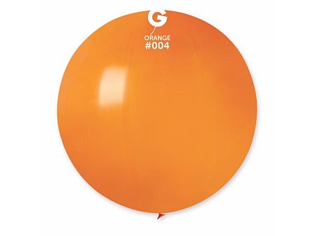 Gemar Gömb pasztell lufi 80 cm - narancssárga