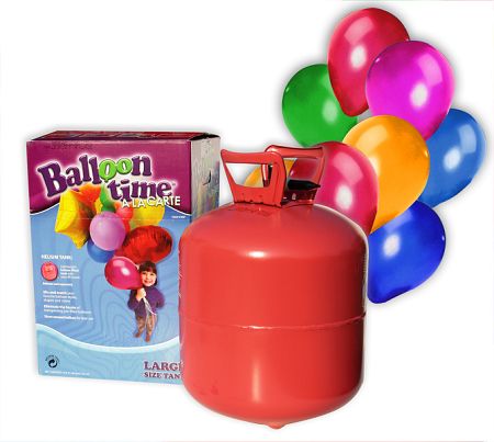 Hélium do 30 balónov Hélium 30 léggömb felfújására: Csak hélium