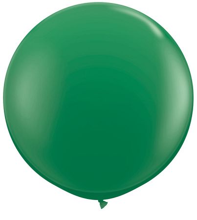 PartyDeco Gömb latex Jumbo lufi 1m - erdei zöld