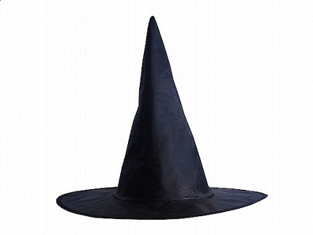PartyDeco Klasszikus varázsló kalap - fekete